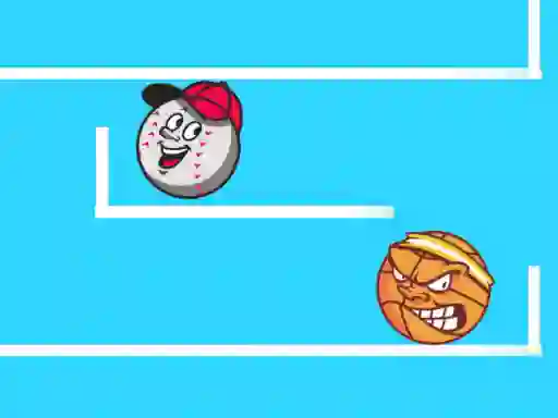 Laro Ball Stair Jump online
