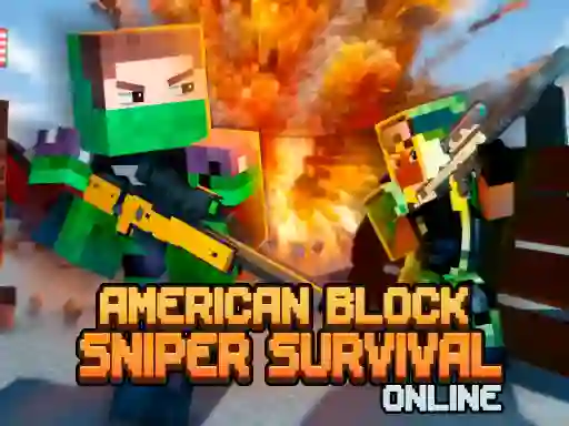 Laro American Block Sniper Survival Online online
