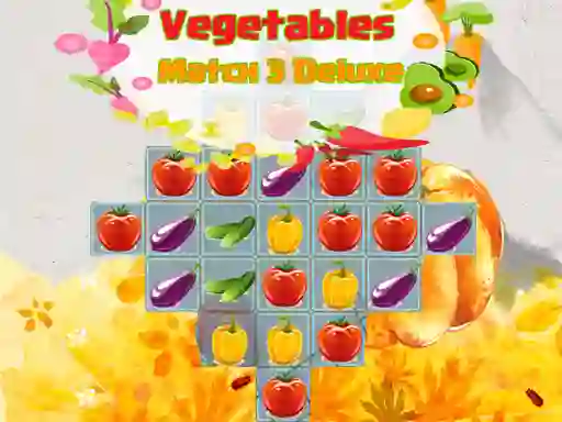 Laro Vegetables Match 3 Deluxe online