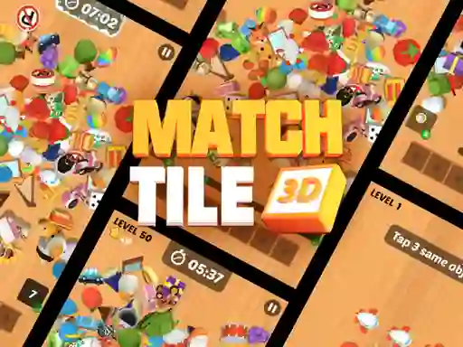 Laro Match Tile 3d online