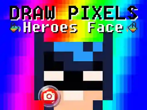 Laro Draw Pixels Heroes Face online