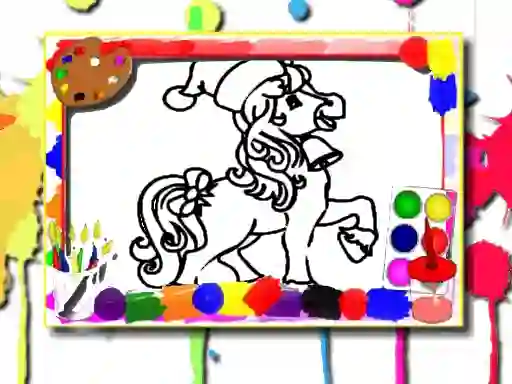 Laro Horse Coloring Book online
