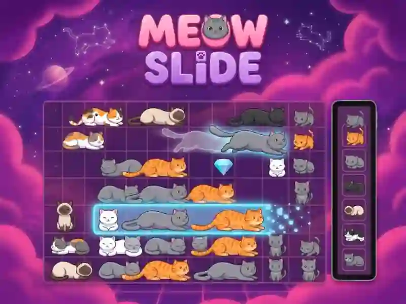 Laro Meow Slide online