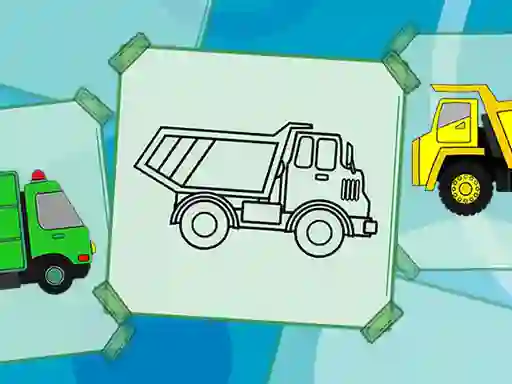 Laro Truck Coloring Book online