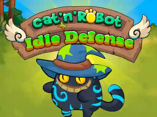 Laro Cat'n' Robot Idle Defense online