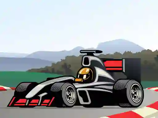 Laro Super Race Cars Coloring online