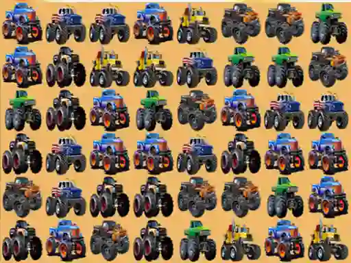 Laro Monsters Trucks Match 3 online