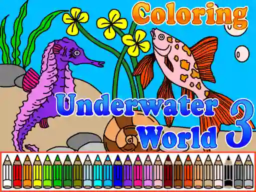 Laro Сoloring Underwater World 3 online