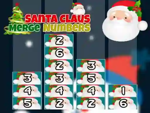 Laro Santa Claus Merge Numbers online