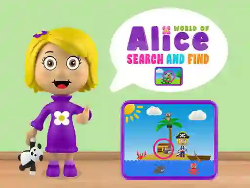 Laro World of Alice Search and Find online
