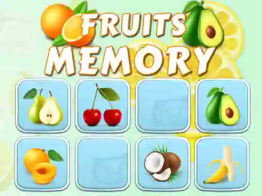 Laro Fruits Memory online