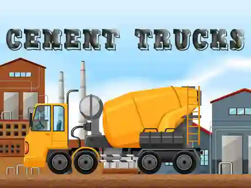 Laro Cement Trucks Hidden Objects online
