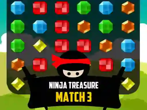 Laro Ninja Treasure Match 3 online