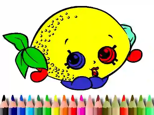 Laro Back To School: Fruits Coloring Book online