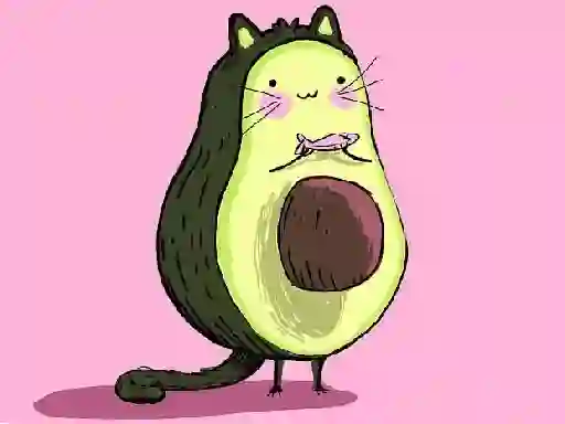 Laro Avocado Puzzle Time online