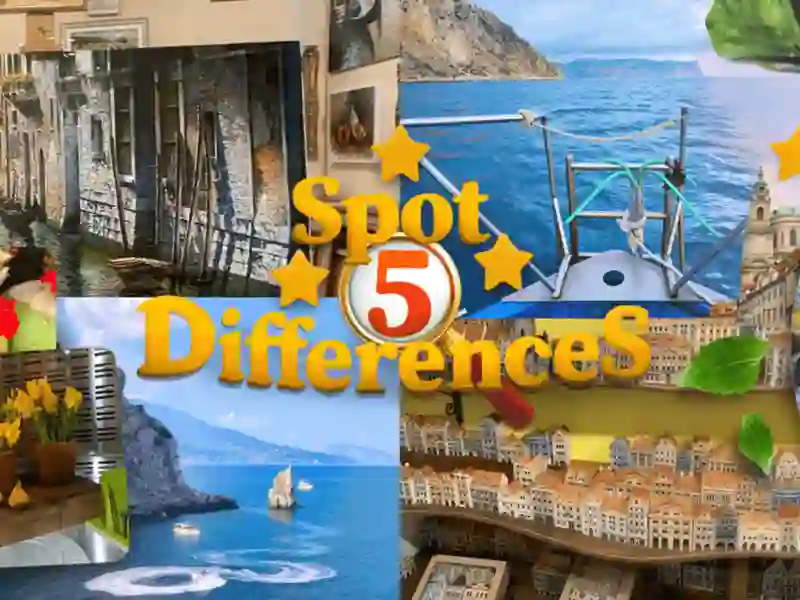 Laro Spot 5 Differences Camping online