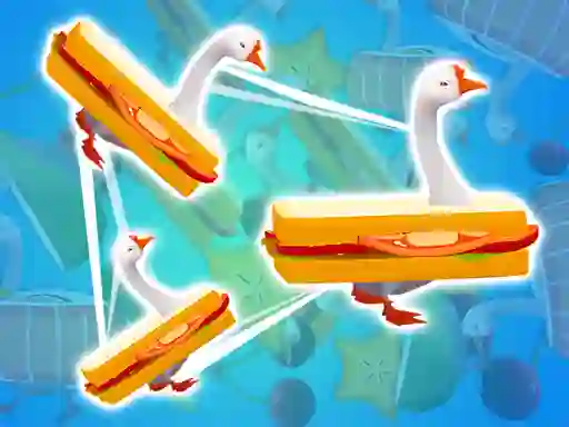 Laro Goose Match 3D online