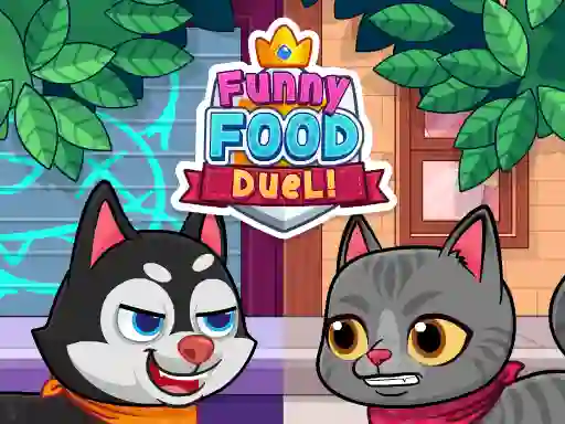 Laro Funny Food Duel online