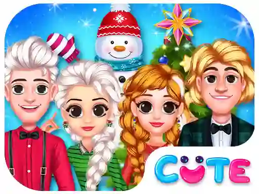 Laro Frozen Princess Christmas Celebration online