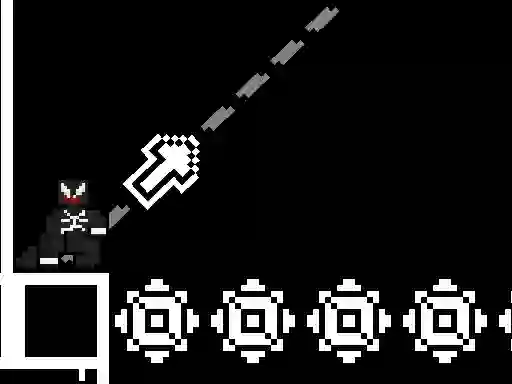 Laro 8bit Black Ropeman online