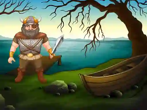 Laro Viking Warrior Battle: Puzzle online