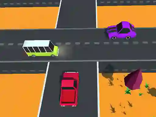 Laro Highway Cross Crazzy Traffic online