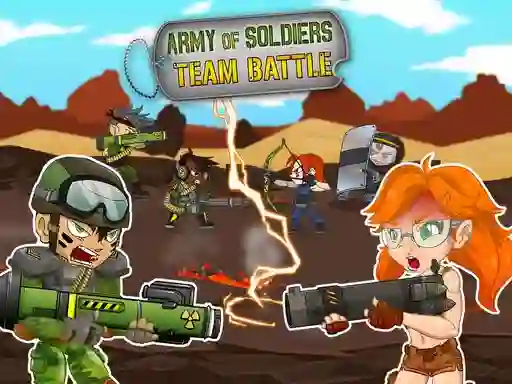 Laro Army of soldiers: Team Battle online