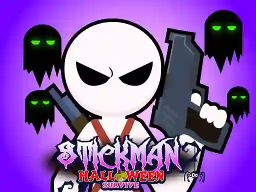 Laro Stickman Halloween Survive online