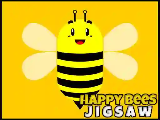 Laro Happy Bees Jigsaw online