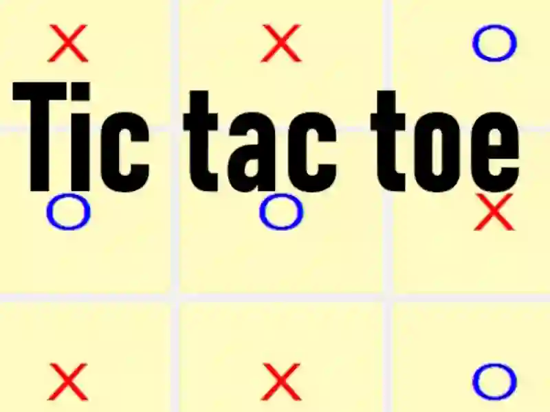 Laro Tic tac toe online