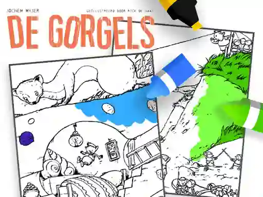 Laro Coloring Gorgels online