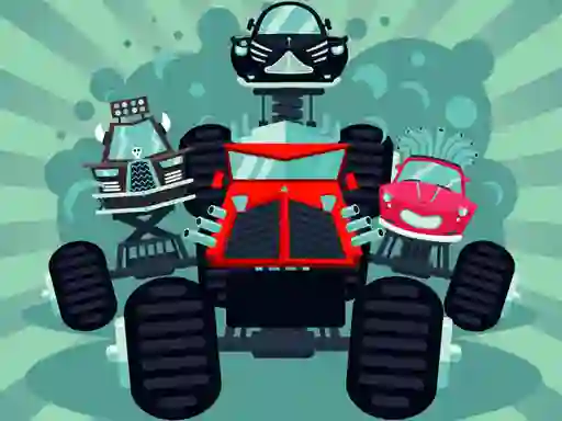 Laro Crazy Monster Trucks Memory online