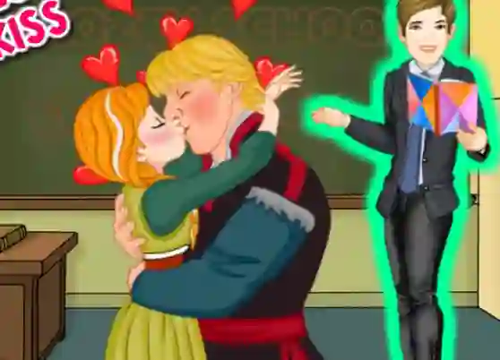 Laro Ice Princess School Kiss online