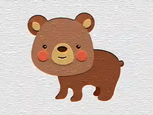 Laro Cartoon Bear Puzzle online