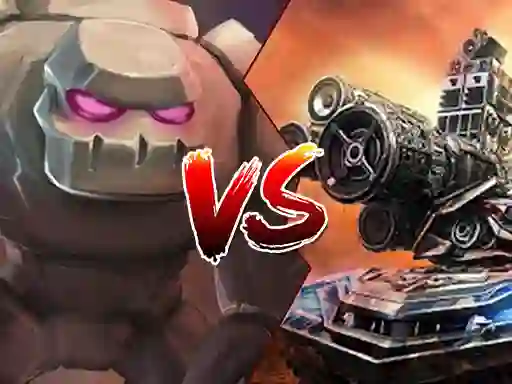 Laro Tank vs Golems online