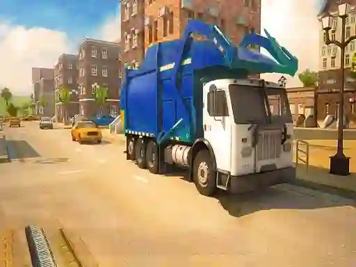 Laro Road Garbage Dump Truck Driver online