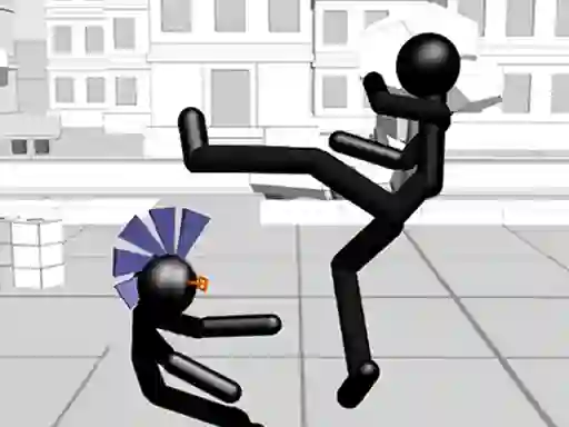 Laro Stickman Fighting 3d online