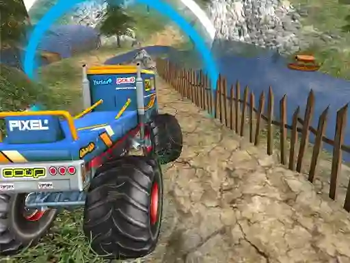 Laro Monster Truck Offroad Driving Mountain online