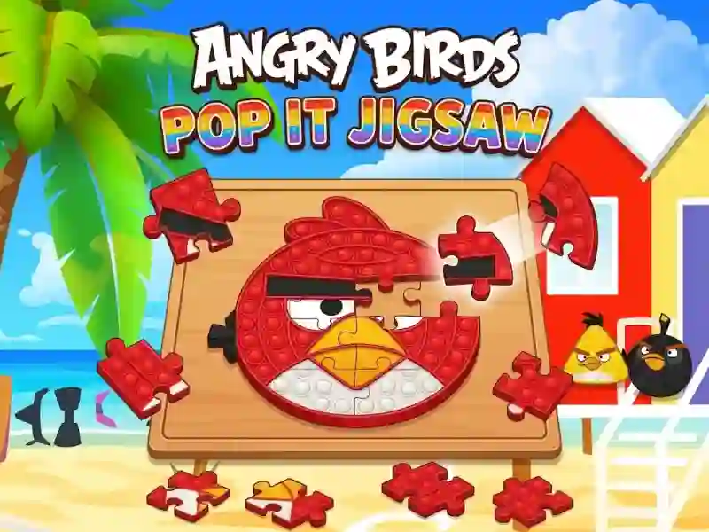 Laro Angry Birds Pop It Jigsaw online