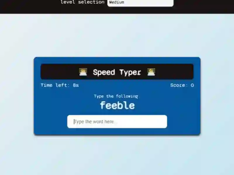 Laro Speed Typer online