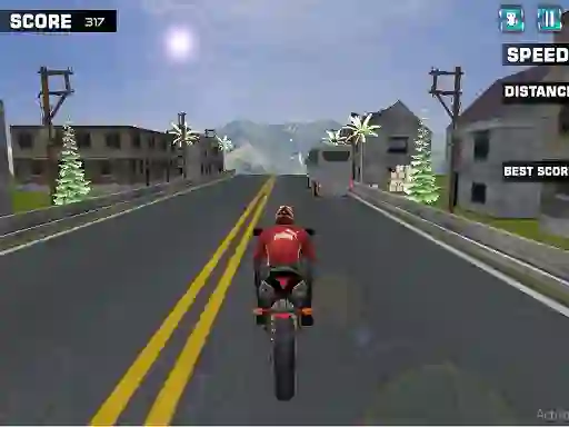 Laro Highway Rider Motorcycle Racer online