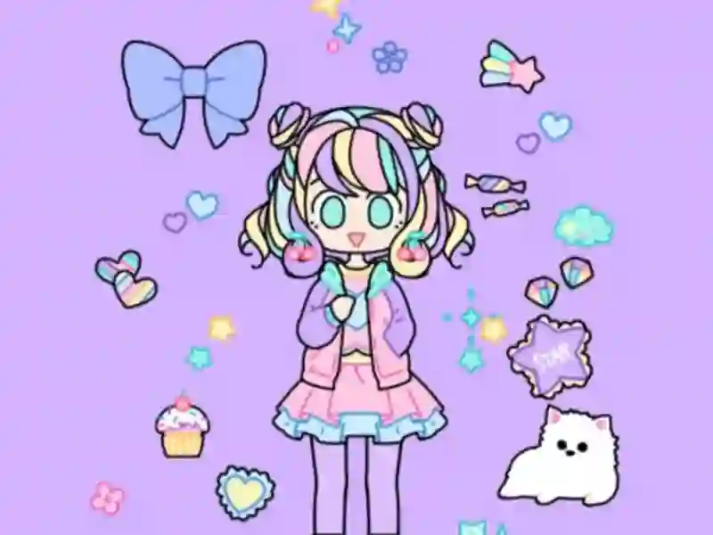 Laro Pastel Girl Dress Up online