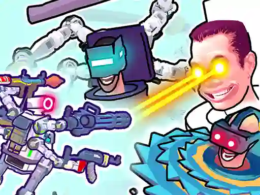 Laro Agent Walker vs Skibidi Toilets online