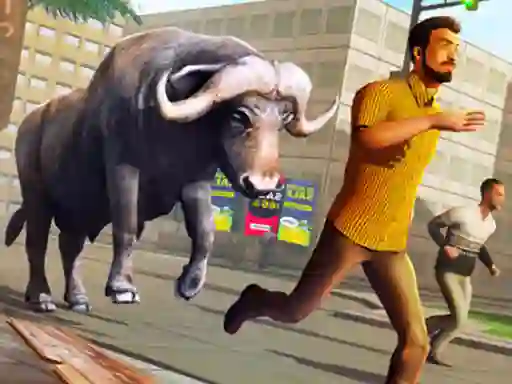 Laro Angry Bull Attack Wild Hunt Simulator online