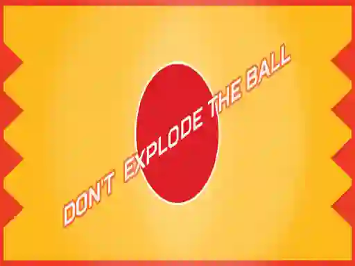Laro Don't Explode The Ball online