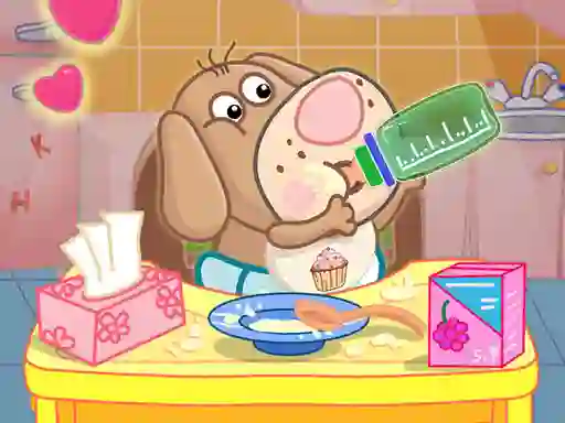 Laro Hippo Baby Care Game online