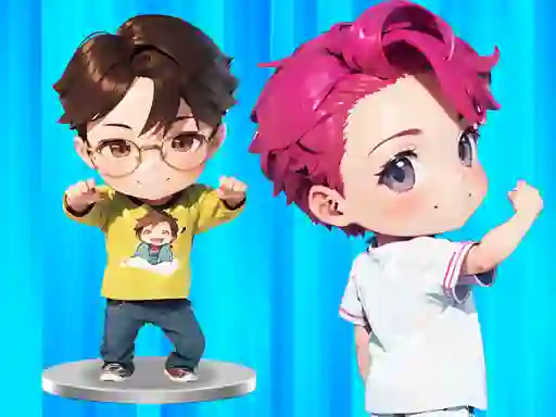 Laro BTS Chibi Claw Machine online