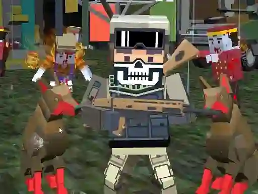 Laro MultiGun Arena 3D Zombie Survival online
