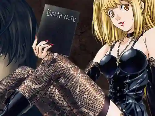 Laro Death Note Anime Jigsaw Puzzle Collection online