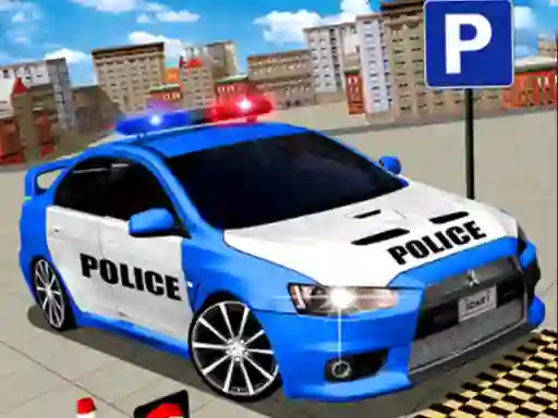 Laro Modern Police Car Parking 3D online